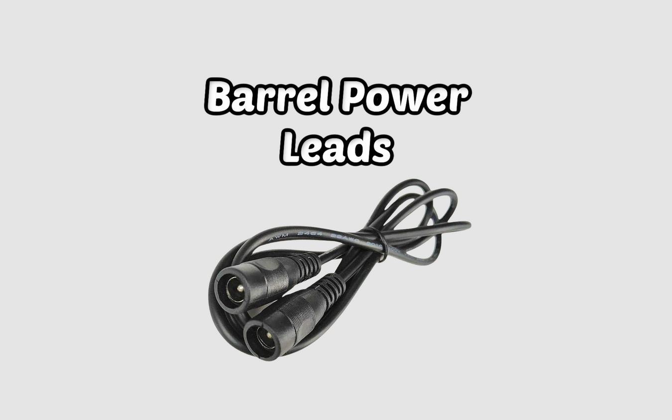 Barrel Power Leads