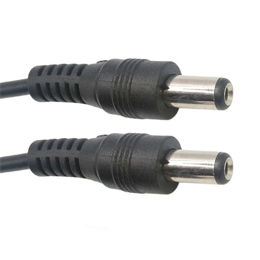 DC Power Extension Cable Lead 5.5mm x 2.1mm Male to Male 100cm