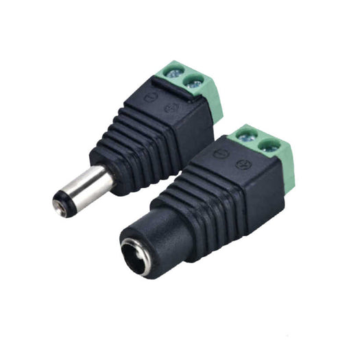 12V DC Male Female Power Balun Connector Cable Adapter Jack Plug for CCTV - OZZIE BRAND ELECTRONICS