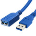USB 3.0 Cable Male to Female Extension Lead 5Gbps Data Transfer Super Speed 1.5m